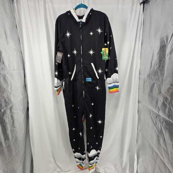 Tipsy Elves NWT Night Mare Unicorn Costume Men's Large ski costume Pajamas - Picture 5 of 15
